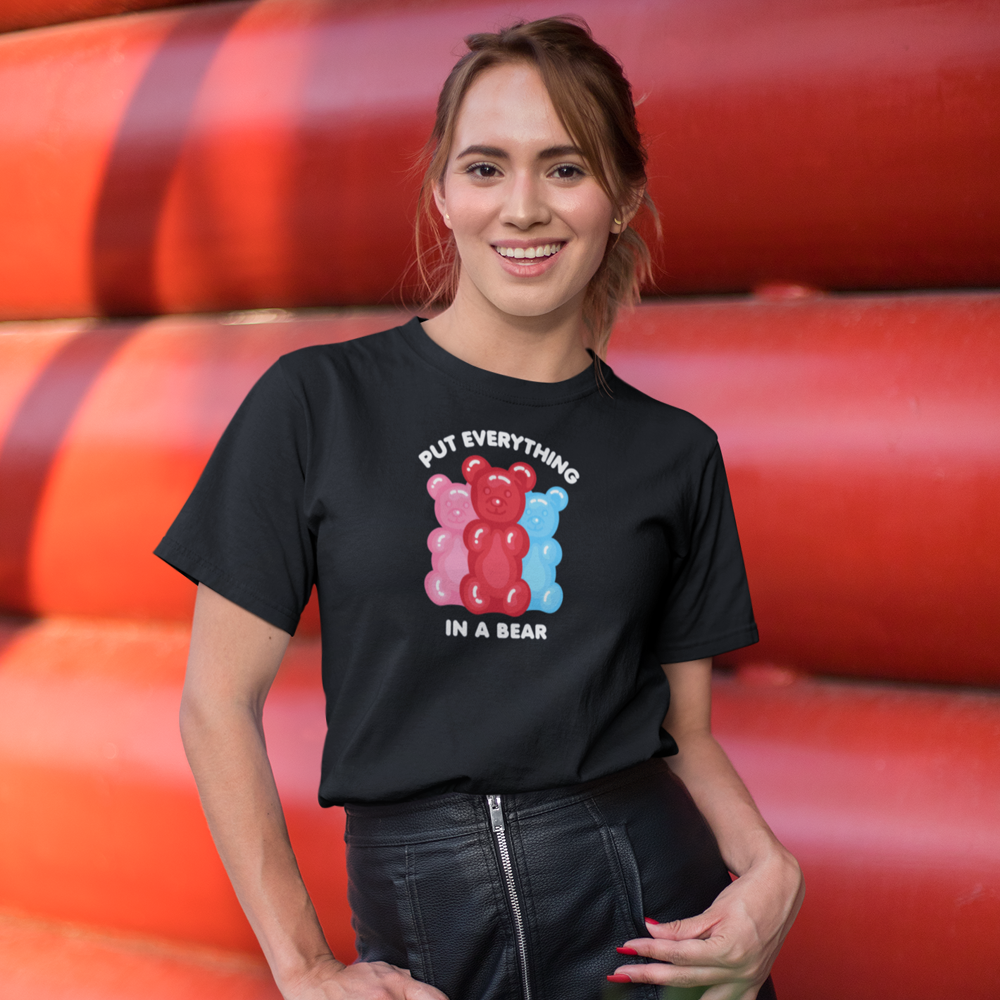Put Everything In A Bear Gummies Unisex Softstyle T-Shirt
