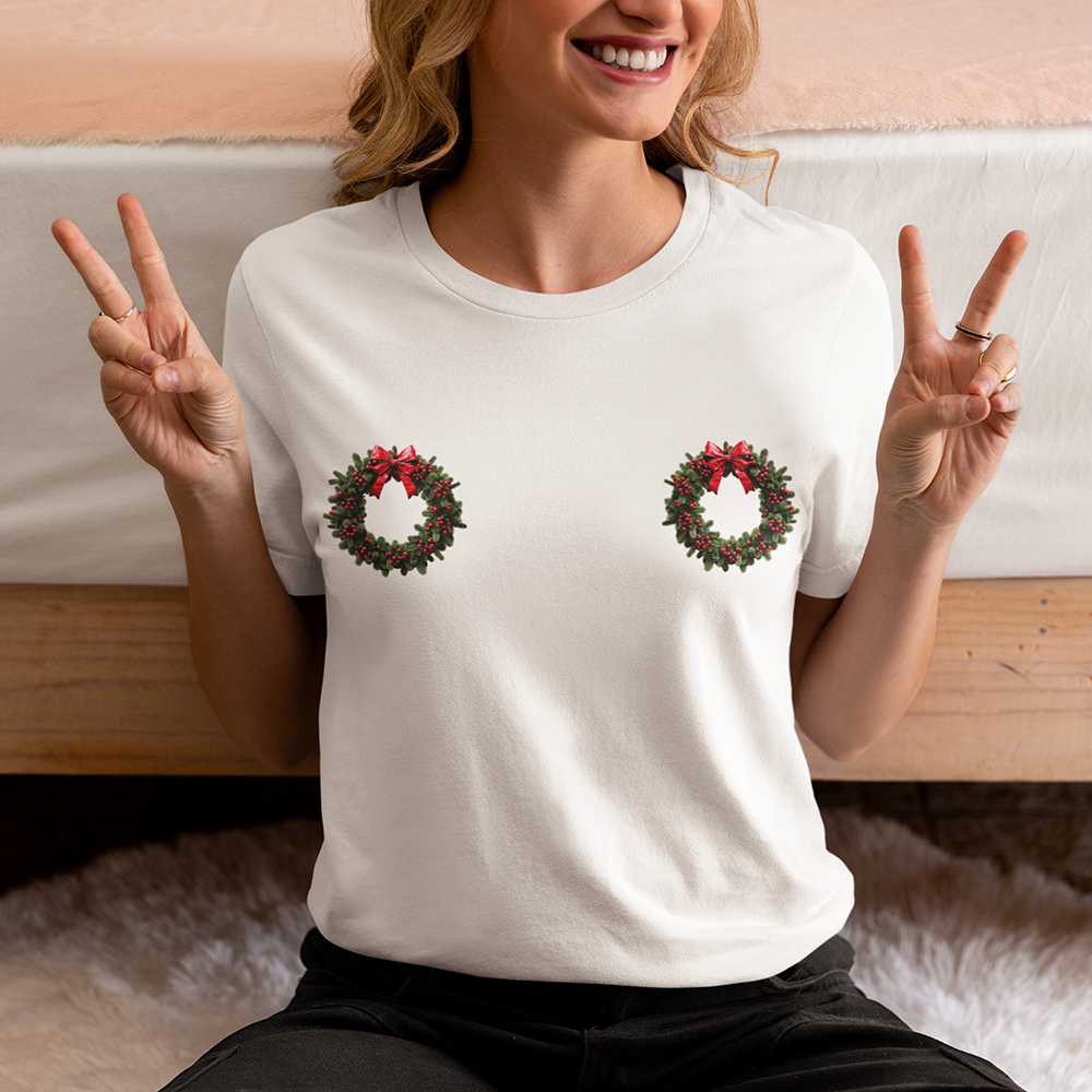 Holiday Wreaths Unisex Softstyle T-Shirt