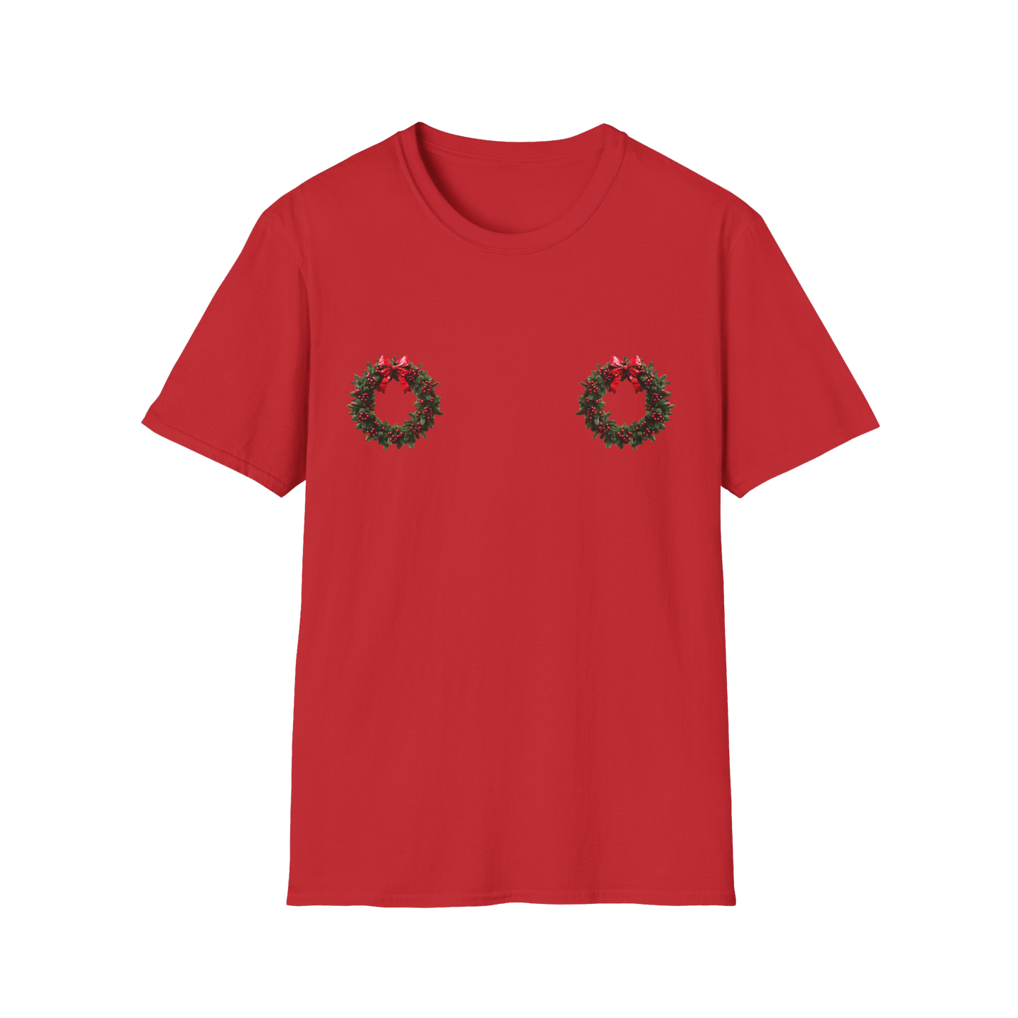 Holiday Wreaths Unisex Softstyle T-Shirt