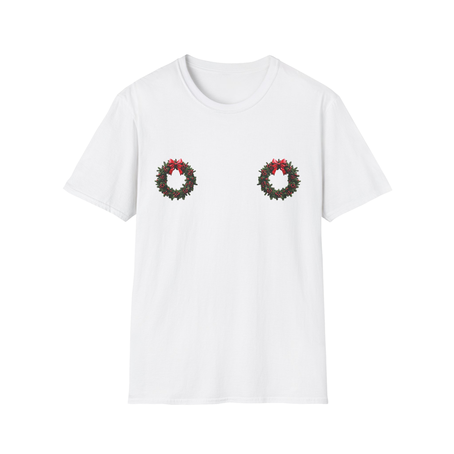 Holiday Wreaths Unisex Softstyle T-Shirt