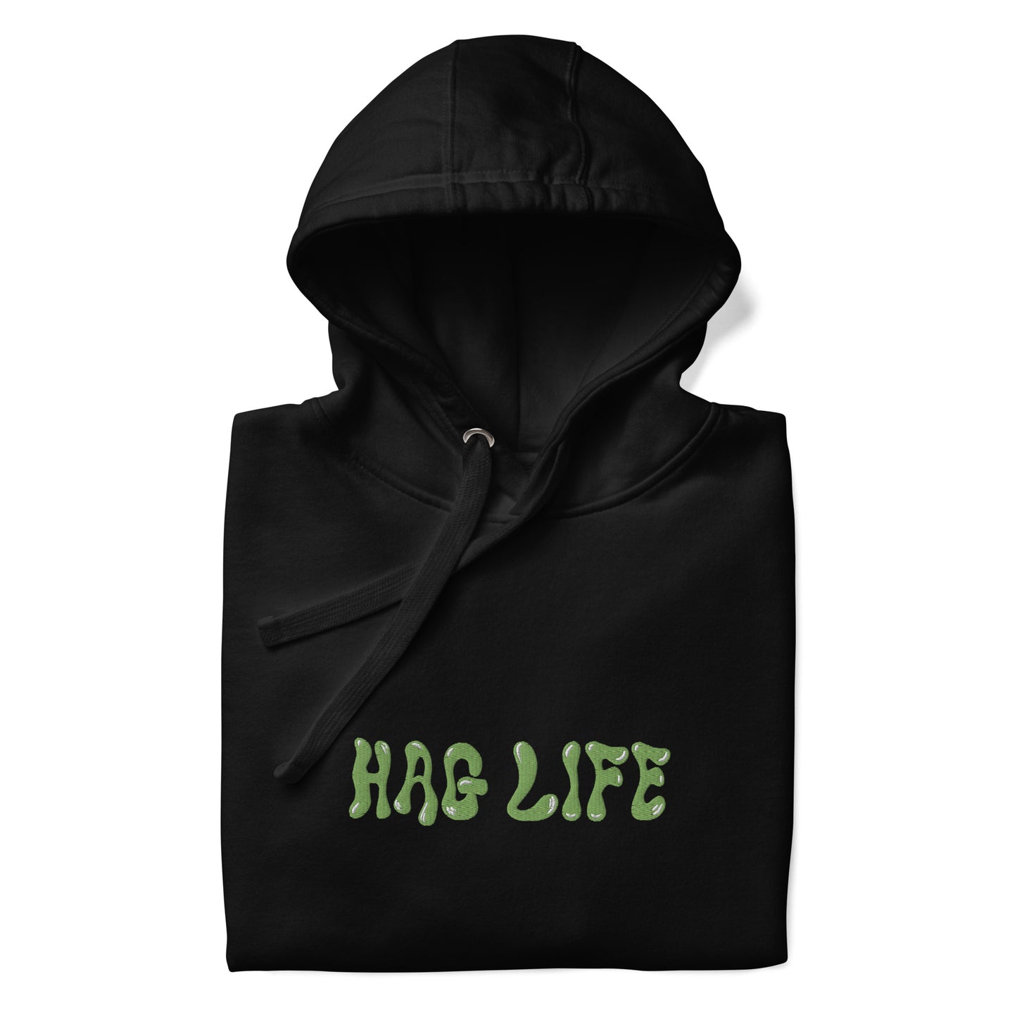 Hag Life Embroidered Logo Unisex Hoodie