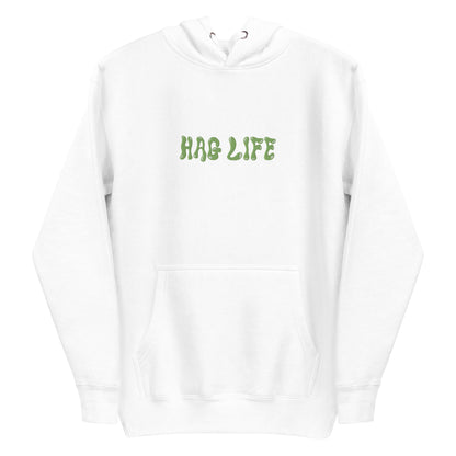 Hag Life Embroidered Logo Unisex Hoodie